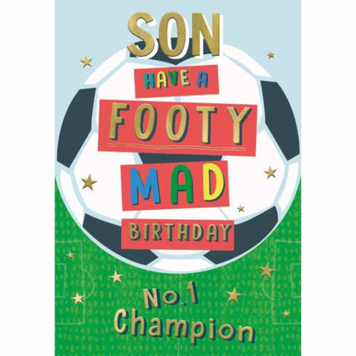 Picture of SON HAVE A FOOTY MAD BIRTHDAY